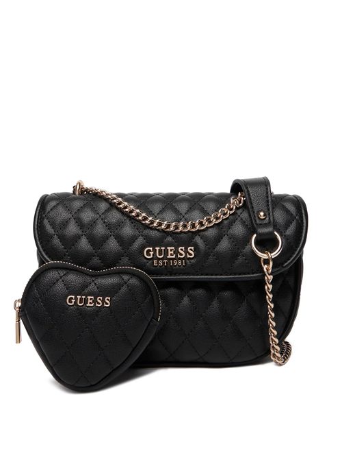 Borsa donna nera GUESS | HWQG9894210/BLA